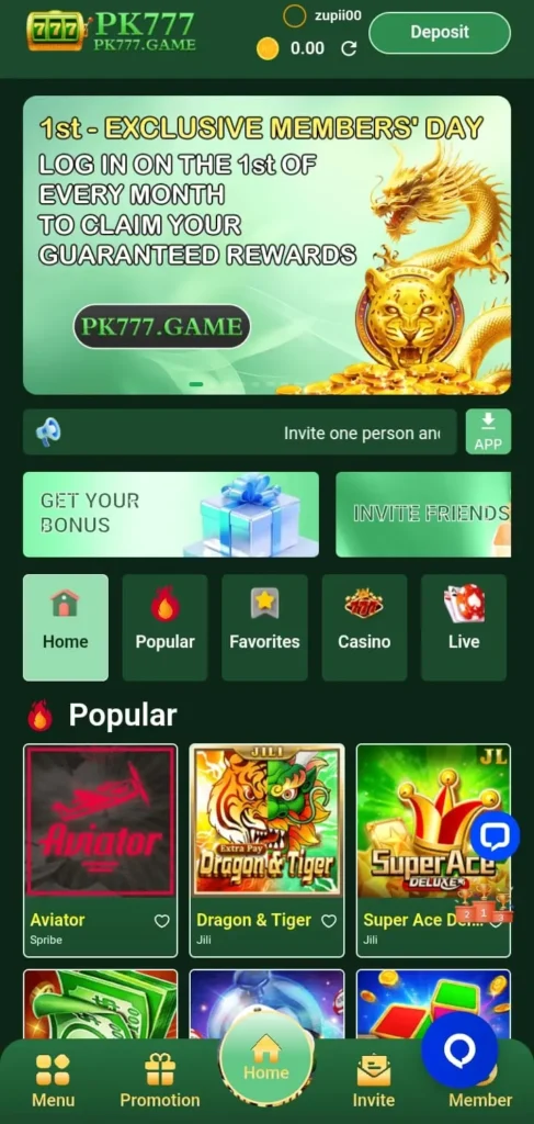PK777 Game